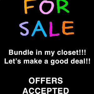 Closet clean out!!! Sale. Bundle.☀️
